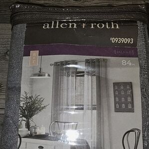 Allen + Roth Elegant Gray Sheer Drapes